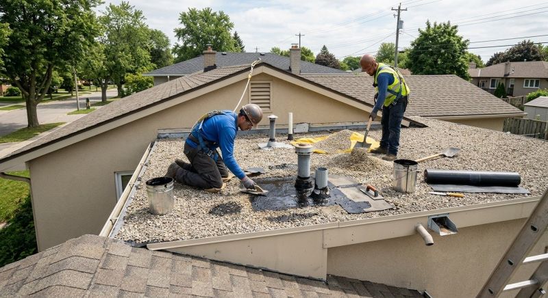 Tar And Gravel Roof Repair in Longmont, CO