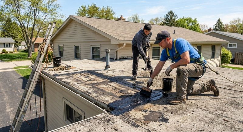 Tar And Gravel Roof Repair in Louisville, CO