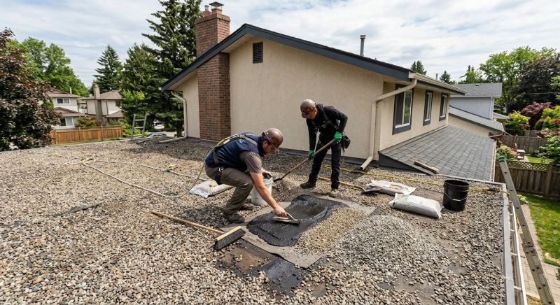 Tar And Gravel Roof Repair in Wheat Ridge, CO