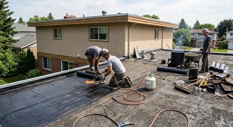 Tar Roof Repair in Black Hawk, CO
