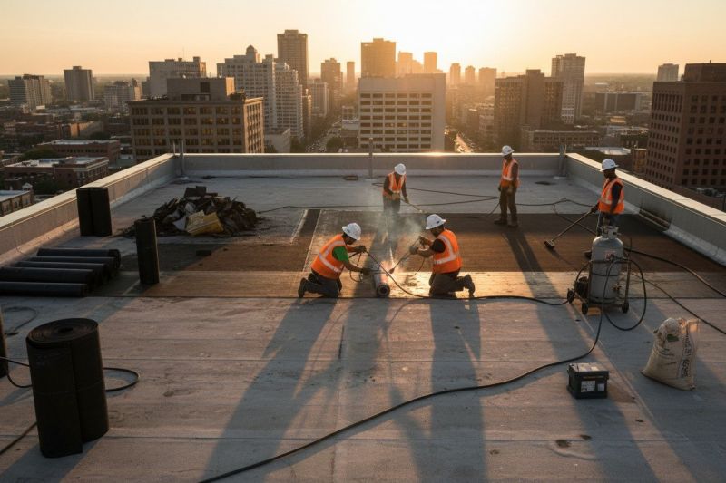 Tar Roof Replacement in Aurora, CO