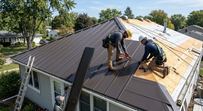 Tin Roof Installation in Aurora, CO