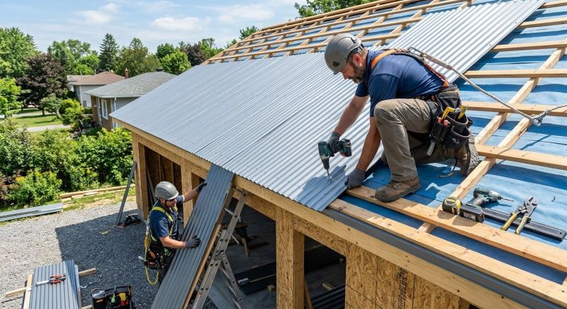 Tin Roof Installation in Commerce City, CO