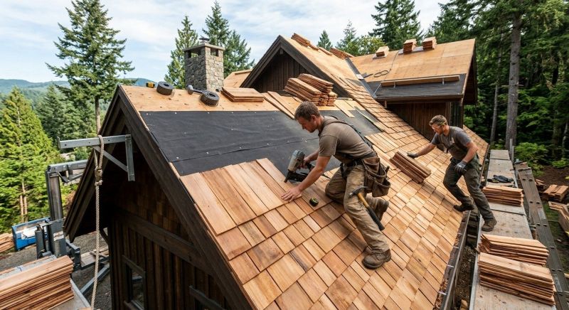 Wood Roofing Installation in Adams County, CO