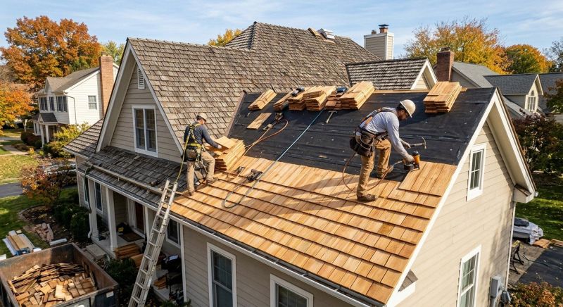 Wood Shake Roof Replacement in Brighton, CO