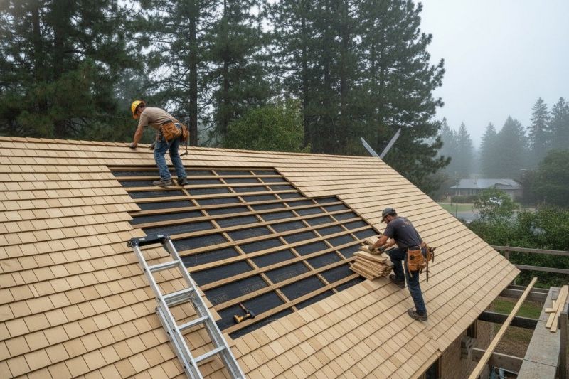Wood Shingles Repair in Douglas County, CO