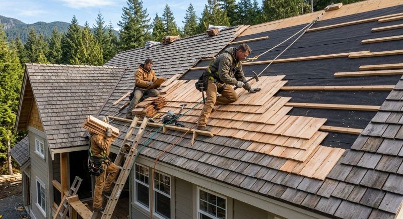 Wooden Roof Installation in Westminster, CO
