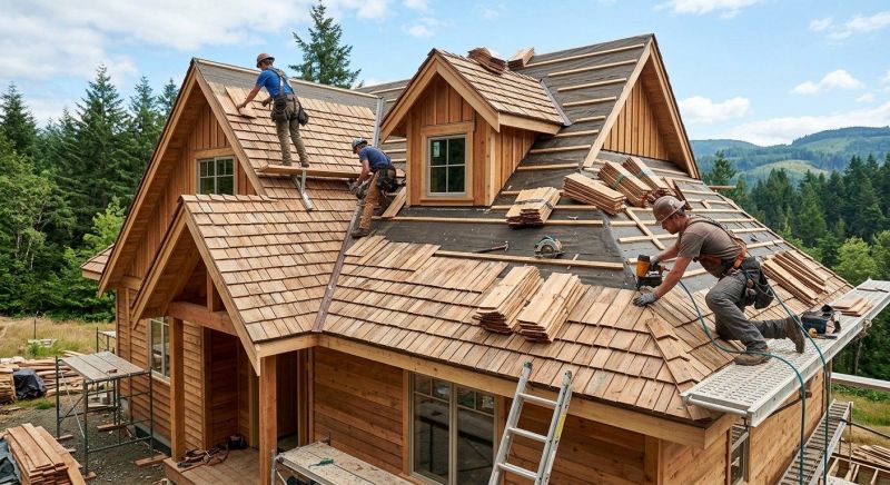 Wooden Roof Installation in Westminster, CO